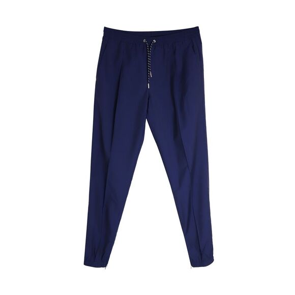 Dior Drawstring Pants in Blue Virgin Wool - Picture 1 of 4